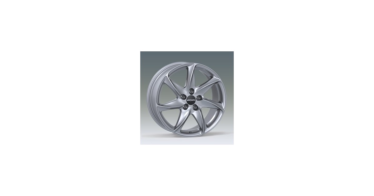 Jante ALU, Ronal R51/TI/ET42 decor-titan, 7X15 4/108 ET42, Alésage 76