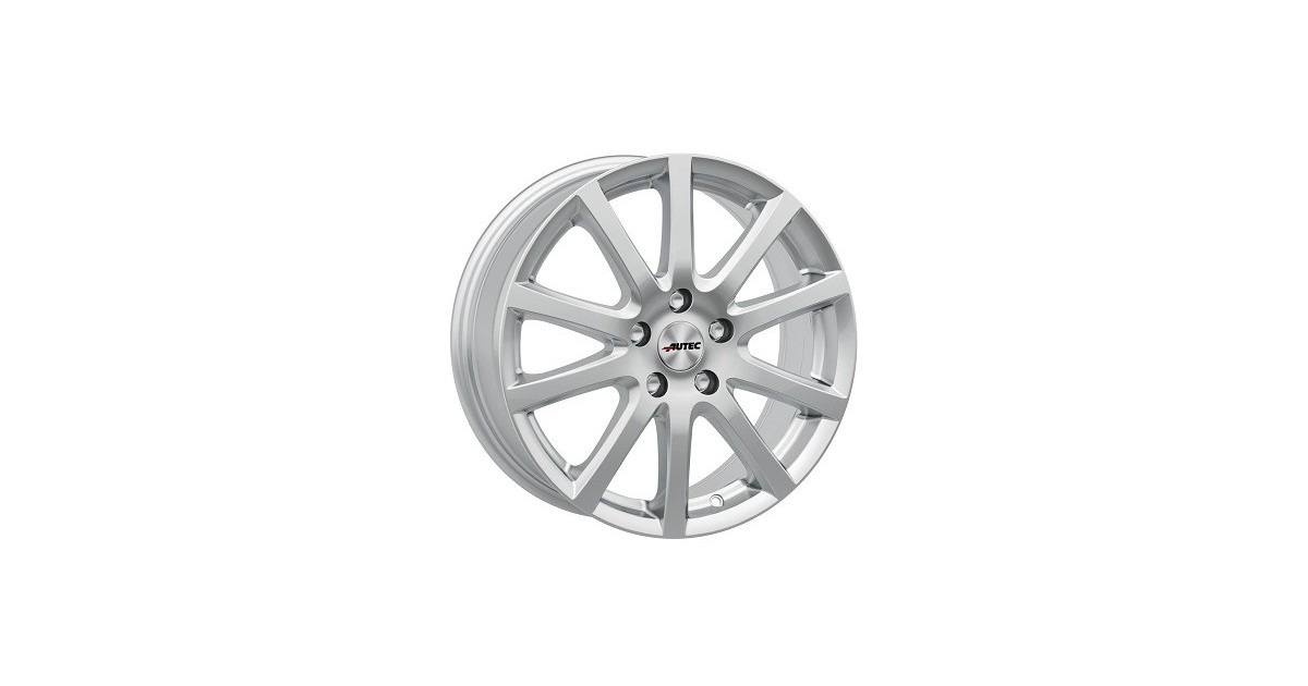 Jante ALU, Autec S//ET50 Brillantsilber lackiert, 6.50X16 5/108 ET50, Alésage 63.4