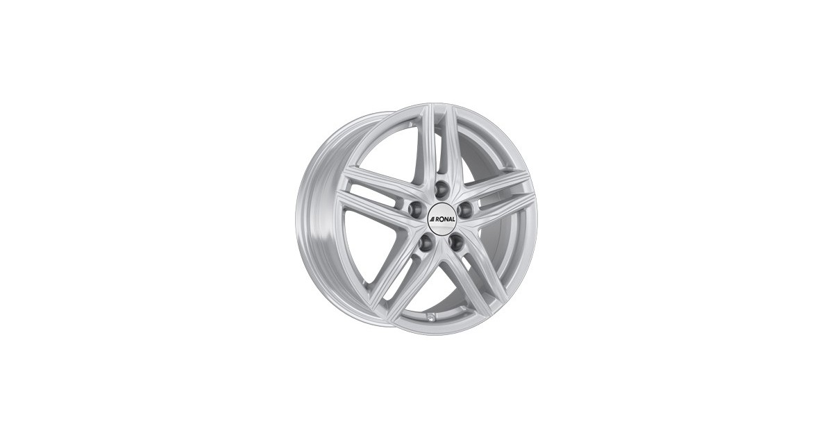 Jante ALU, Ronal R65/CS/ET51 SILBER, 7X18 5/112 ET51, Alésage 57.1