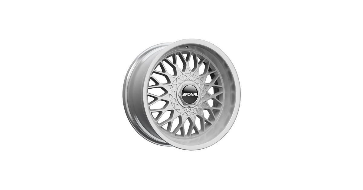 Jante ALU, Ronal LS/S-FC/ET25 SILBER-FRONTKOPIERT, 7.50X15 4/100 ET25, Alésage 57.1