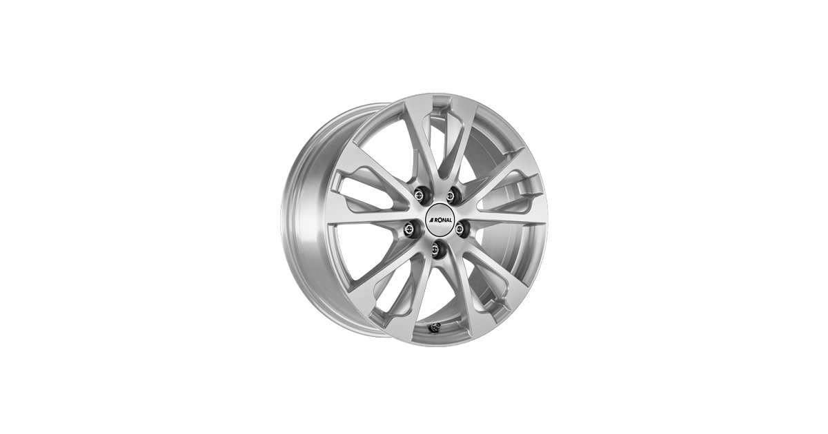 Jante ALU, Ronal R61/KS-M/ET40 KRISTALLSILBER-MATT, 7.50X17 5/114.30 ET40, Alésage 82