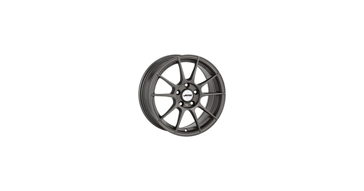 Jante ALU, Autec W/GM/ET40 Gunmetal matt, 7X16 5/100 ET40, Alésage 57.1