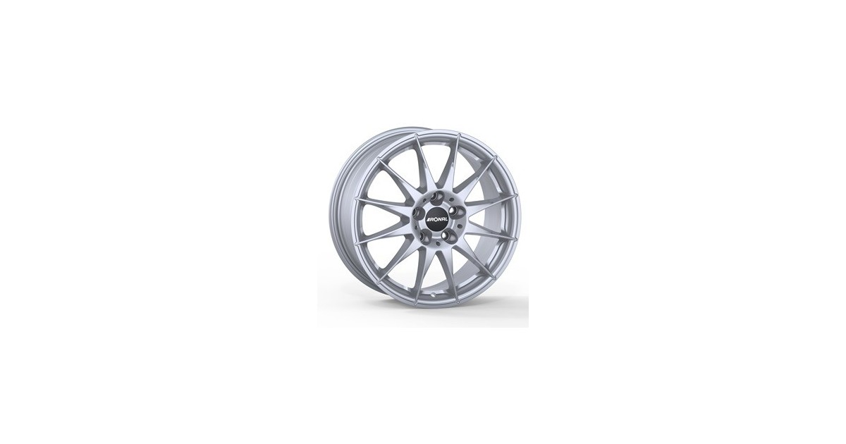 Jante ALU, Ronal R54/DT/ET35 DECOR-TITAN, 7X17 4/100 ET35, Alésage 68
