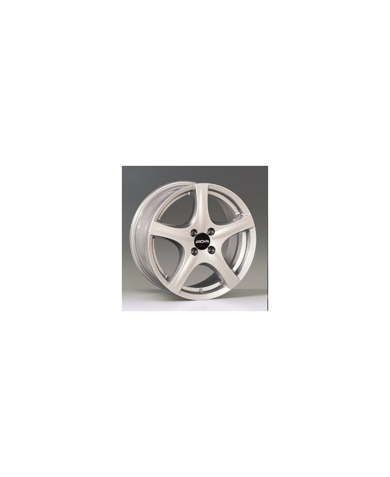 Jante ALU, Ronal R42/CS/ET35 kristallsilber, 7X17 4/108 ET35, Alésage 76