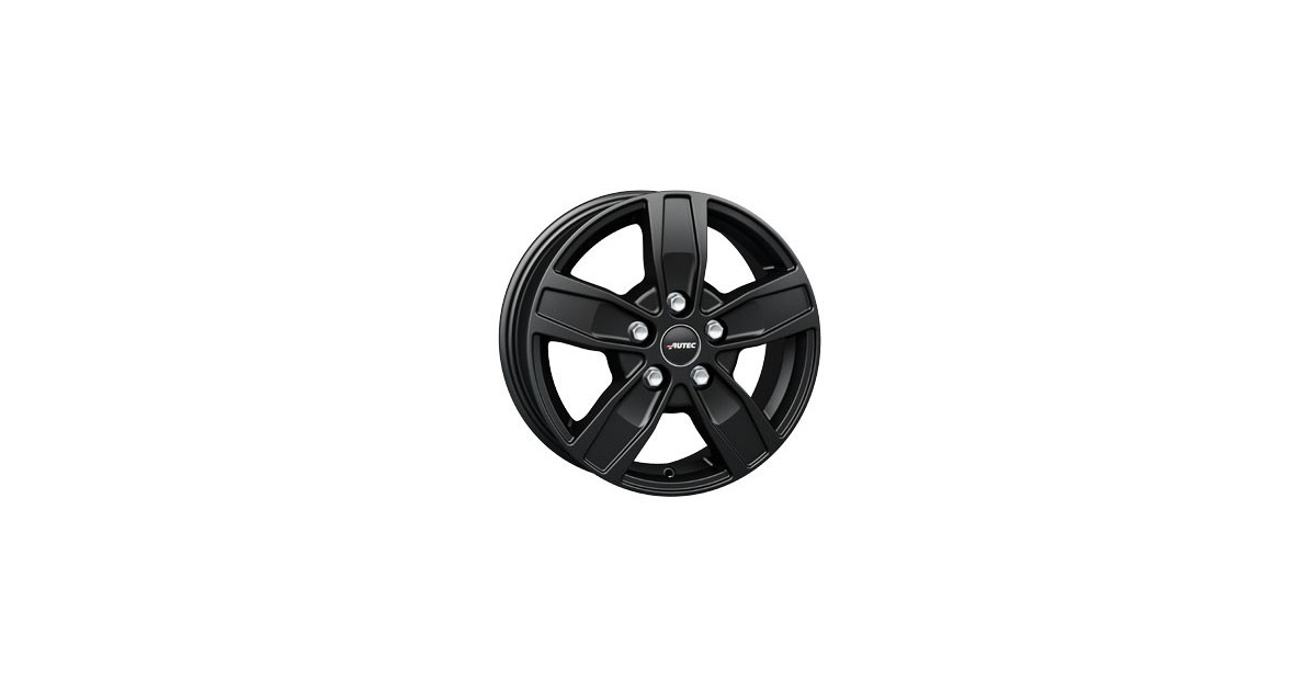 Jante ALU, Autec Q/SM/ET57 Schwarz matt, 7X17 6/130 ET57, Alésage 84.1
