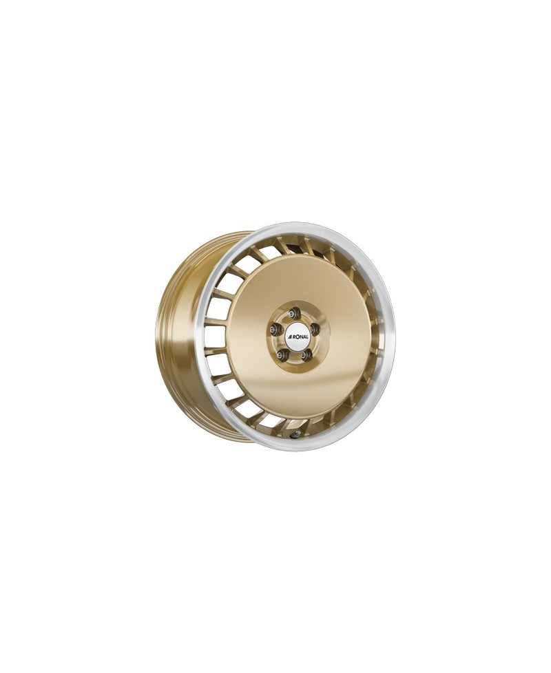 Jante ALU, Ronal R50/RGHP/ET50 RACING-GOLD-HORNKOPIERT, 8X18 5/120 ET50, Alésage 65.1