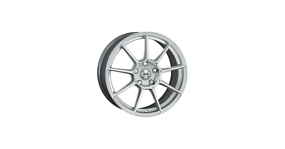 Jante ALU, Autec CR/HSI/ET46 Hyper silber, 8.50X18 5/120 ET46, Alésage 64.1