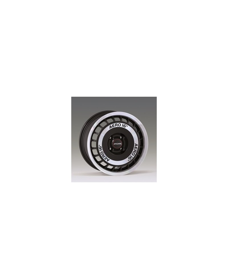 Jante ALU, Ronal R50/B-FC/ET35 schwarz-frontkopiert, 8X18 5/110 ET35, Alésage 65.1