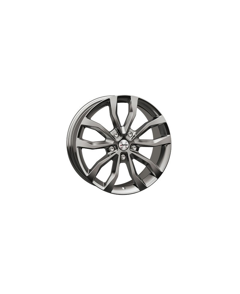 Jante ALU, Autec U/SI/ET48 Titansilber, 8X18 5/130 ET48, Alésage 71.6