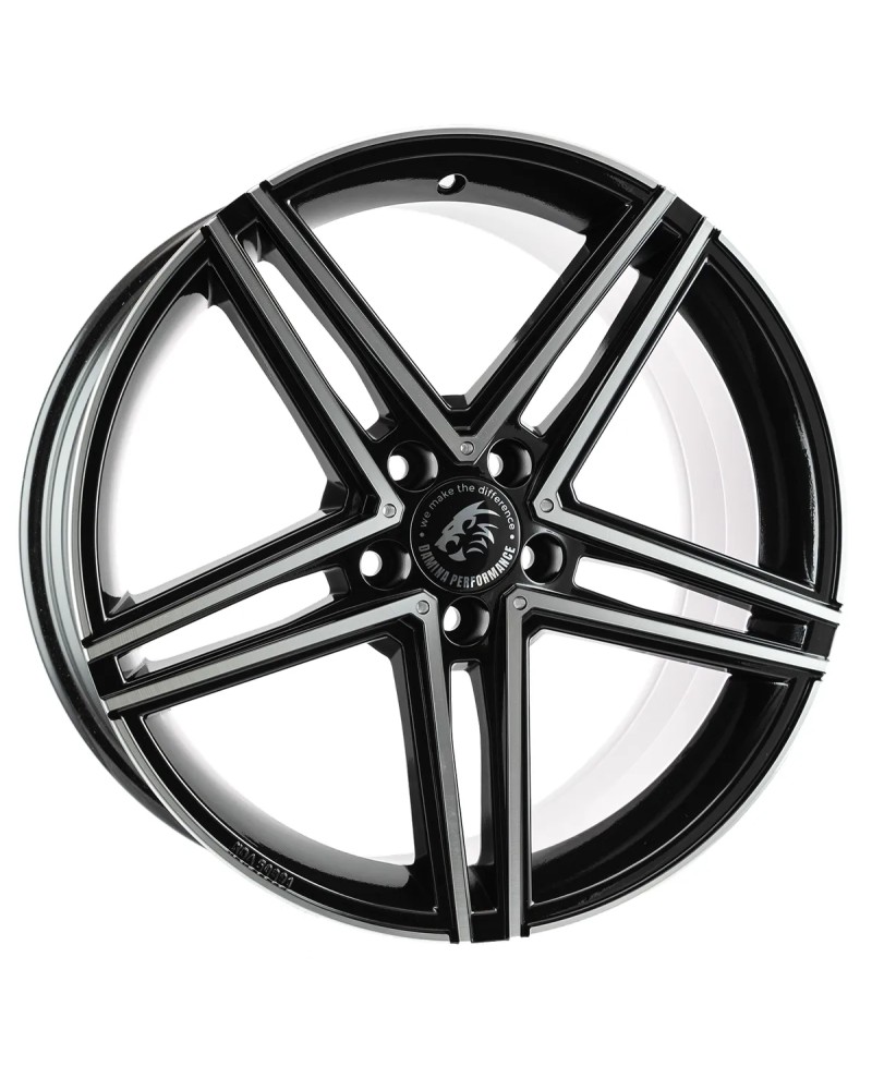 Jante ALU, DAMINA Performance DM04 Black polished   9.5X19 5/ 112 ET35, Alésage 66.6