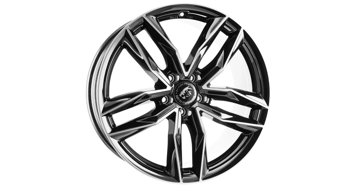 Jante ALU, DAMINA Performance DM05 black polished  9X20 5/ 112 ET21, Alésage 66.6