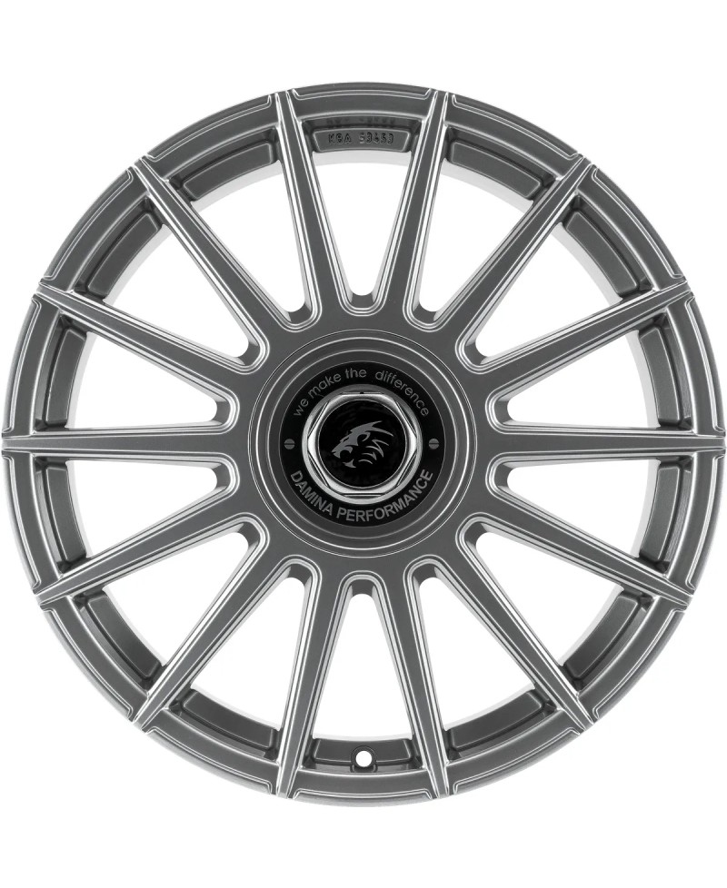 Jante ALU, DAMINA Performance DM09 Anthracite - Noir 8X18 5/ 112 ET30, Alésage 72.6