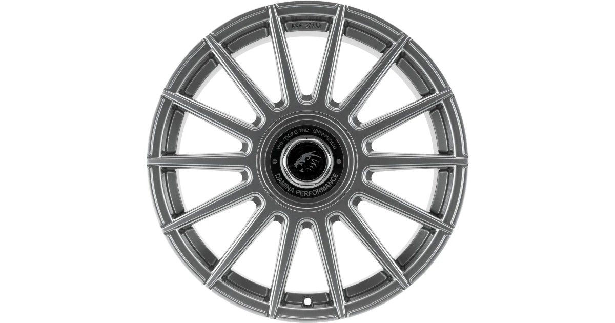 Jante ALU, DAMINA Performance DM09 Anthracite - Noir 8X18 5/ 112 ET30, Alésage 72.6