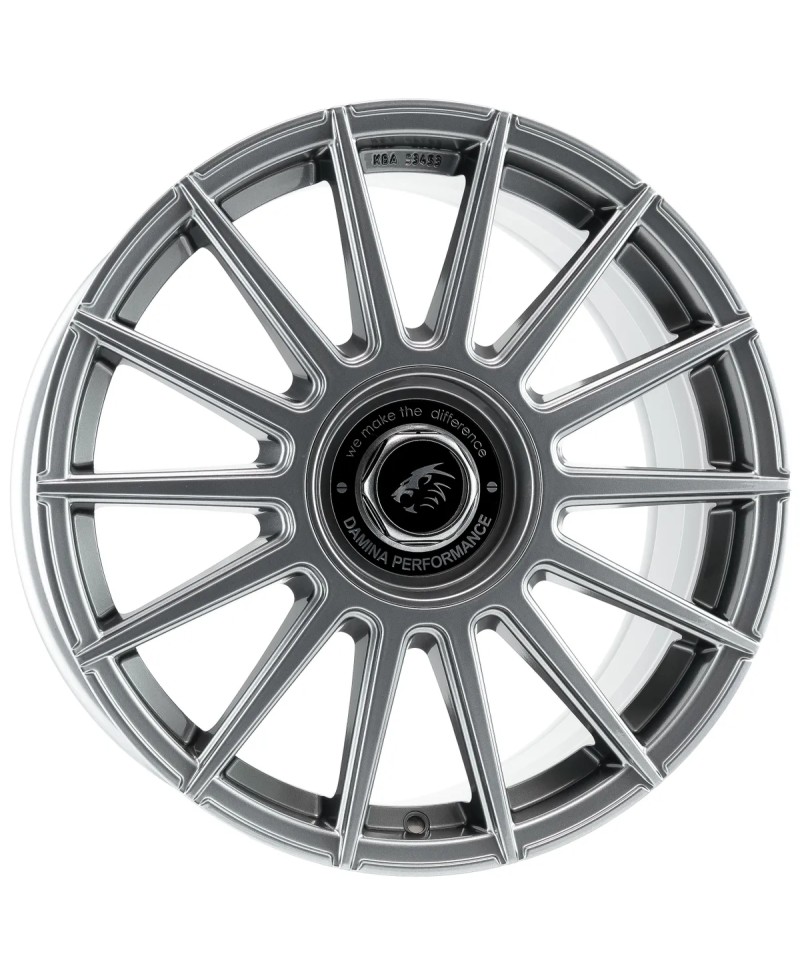 Jante ALU, DAMINA Performance - DM09 Matt grey - Black 8X18 5/ 112 ET35, Alésage 72.6