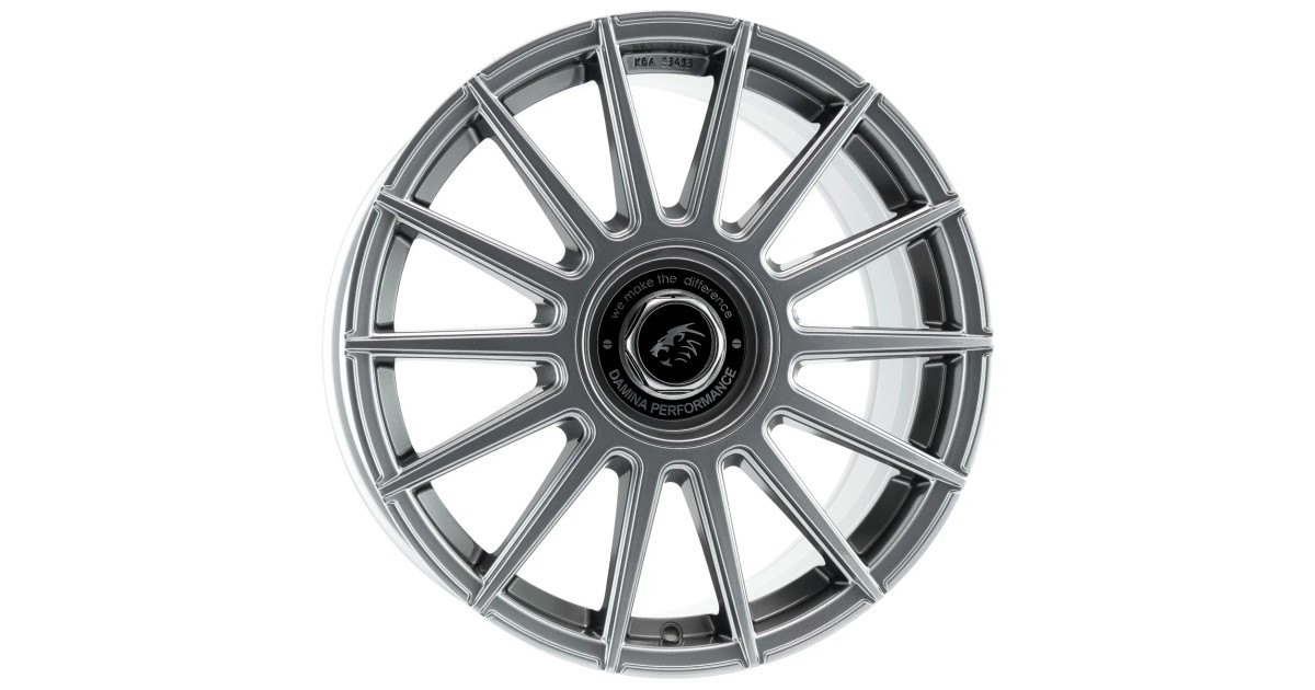 Jante ALU, DAMINA Performance - DM09 Matt grey - Black 8X18 5/ 112 ET35, Alésage 72.6
