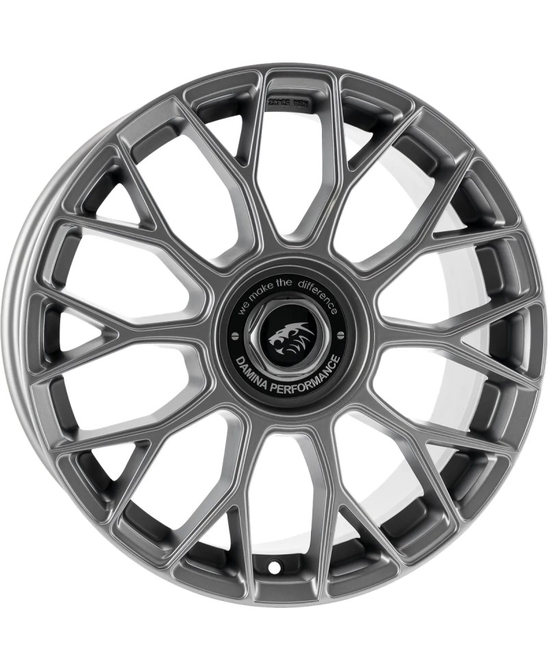 Jante ALU, DAMINA Performance - DM10 Grey matt -  Black 8X18 5/ 112 ET35, Alésage 72.6