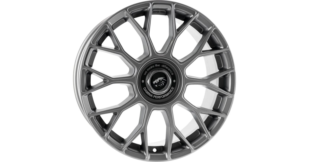 Jante ALU, DAMINA Performance - DM10 Grey matt -  Black 8X18 5/ 112 ET35, Alésage 72.6
