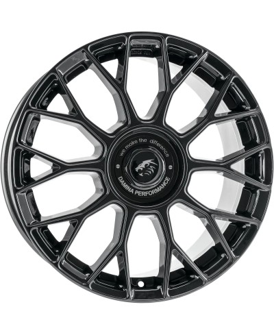 Jante ALU, DAMINA Performance DM10 black 8X18 5/ 112 ET30, Alésage 72.6