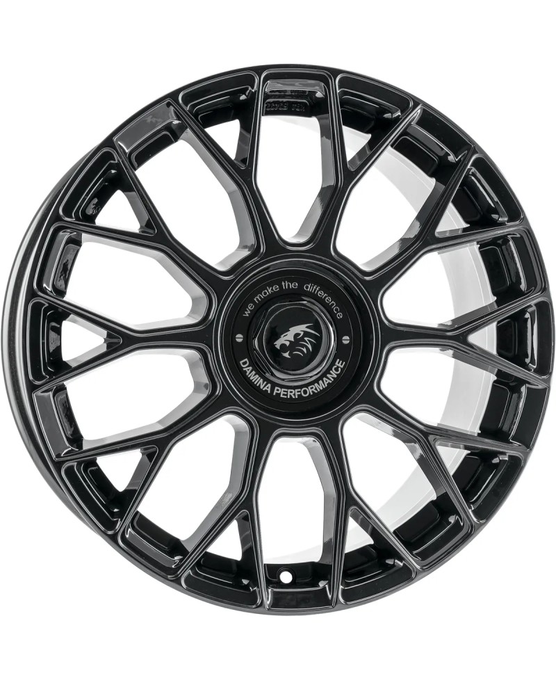Jante ALU, DAMINA Performance DM10 black 8X18 5/ 112 ET30, Alésage 72.6