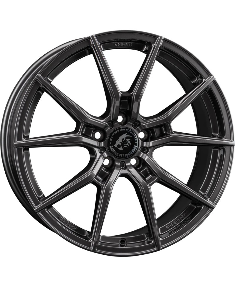 Jante ALU, DAMINA  Performance DM13 Superlight anthrazit glossy 8.5X19 5/ 112 ET45, Alésage 66.6