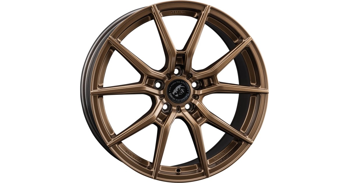 Jante ALU, DAMINA Performance - DM13 Superlight bronze matt 8.5X19 5/ 120 ET35, Alésage 72.6