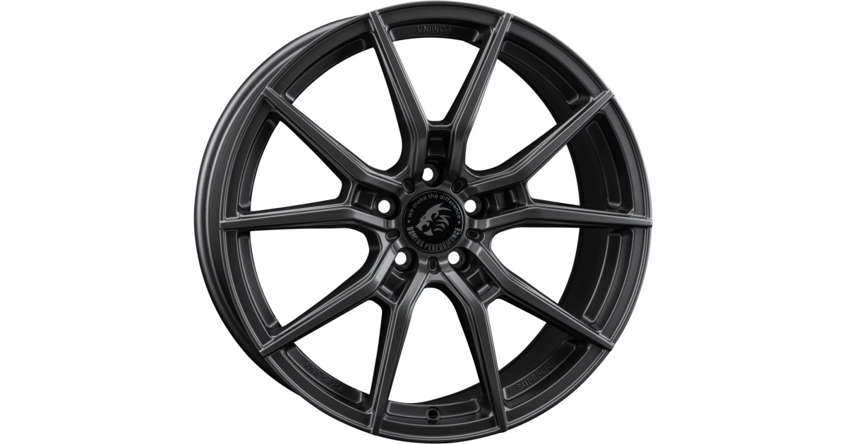 Jante ALU, DAMINA  Performance - DM13 Superlight grey matt 8.5X19 5/ 112 ET28, Alésage 66.6