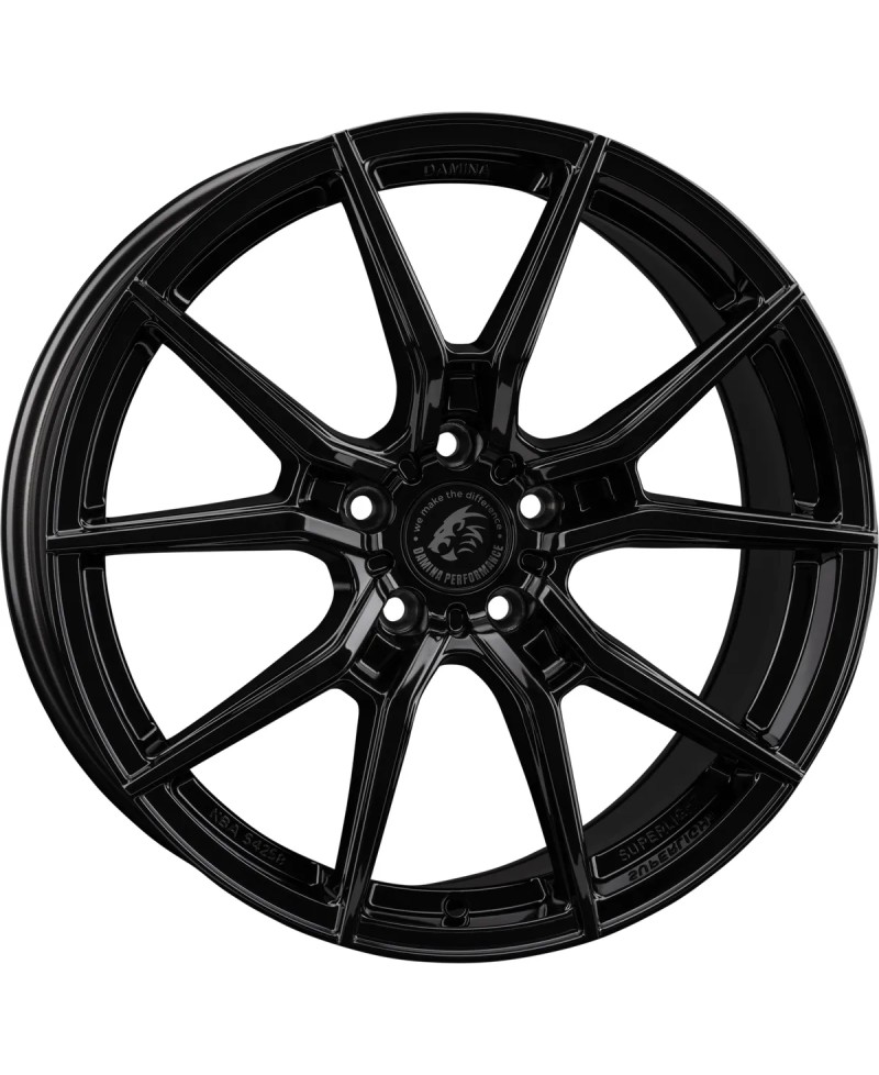 Jante ALU, DAMINA Performance DM13 Superlight black glossy 8.5X19 5/ 120 ET35, Alésage 72.6