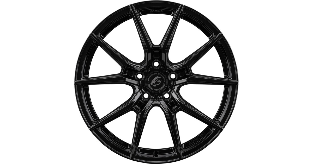 Jante ALU, DAMINA Performance DM13 Superlight black glossy 8.5X19 5/ 120 ET35, Alésage 72.6