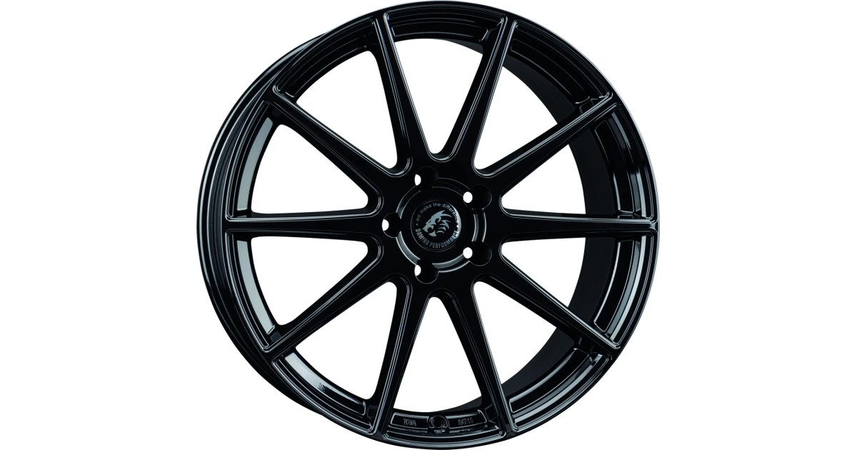 Jante ALU, DAMINA Performance DM19 Black painted 10X22 5/ 112 ET45, Alésage 66.6