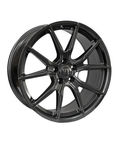 Jante ALU, V1 Wheels - V1 daytona grau lackiert   8X18 5/ 112 ET35 , Alésage 66.6