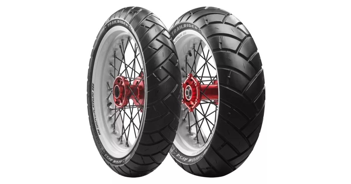 AVON TRAILRIDER AV54 Rear 110/ 80 -18 58S  M+S