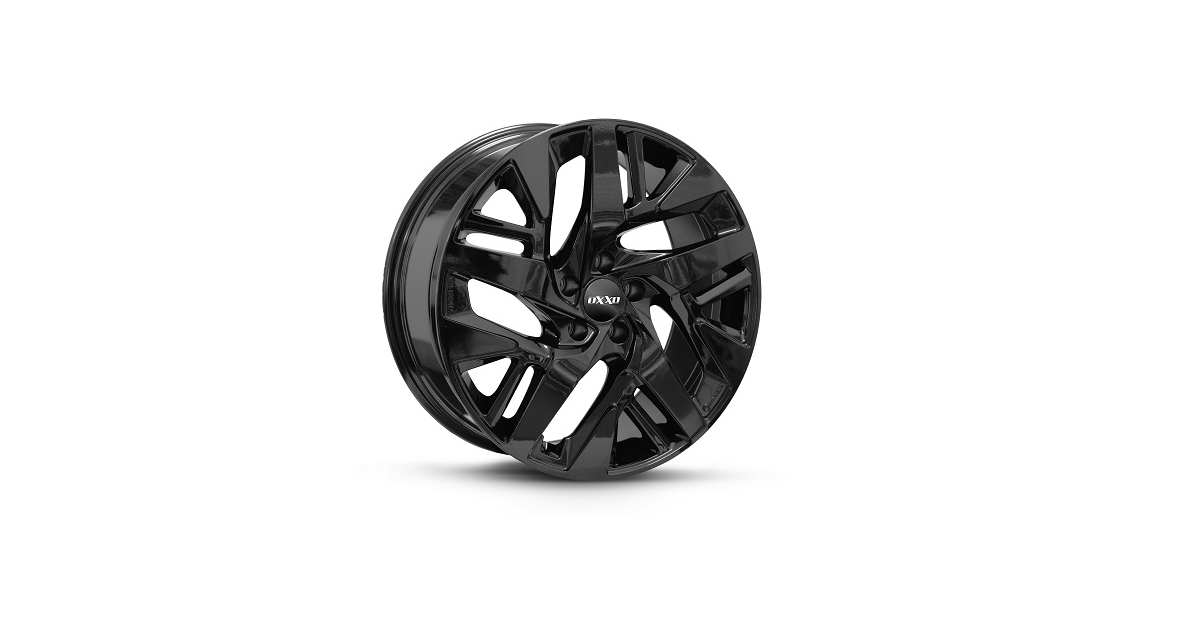 Jante Alu OXXO Pulse Pro Black (OX27) 7,5x19 5x108 ET50 , Alésage 65.1