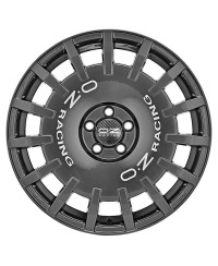 Jante ALU, OZ RALLY RACING DARK GRAPHITE SILVER LETTER  8X18 5/ 114.3 ET35, Alésage 75