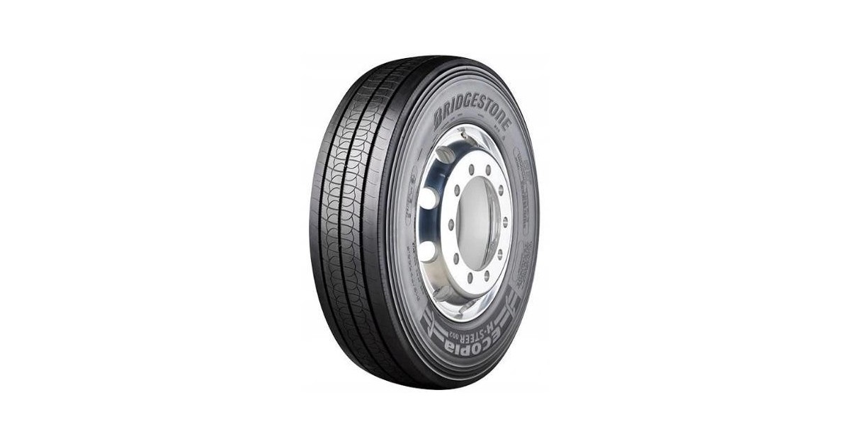 Pneu BRIDGESTONE Ecopia H-Steer 002 ,  385/ 65 R22.5 160 K / 158L , 3PMSF