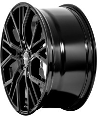 Jante Alu Brock B41 Noir laqué 8,5x20 5x127 ET50 , Alésage 71.6