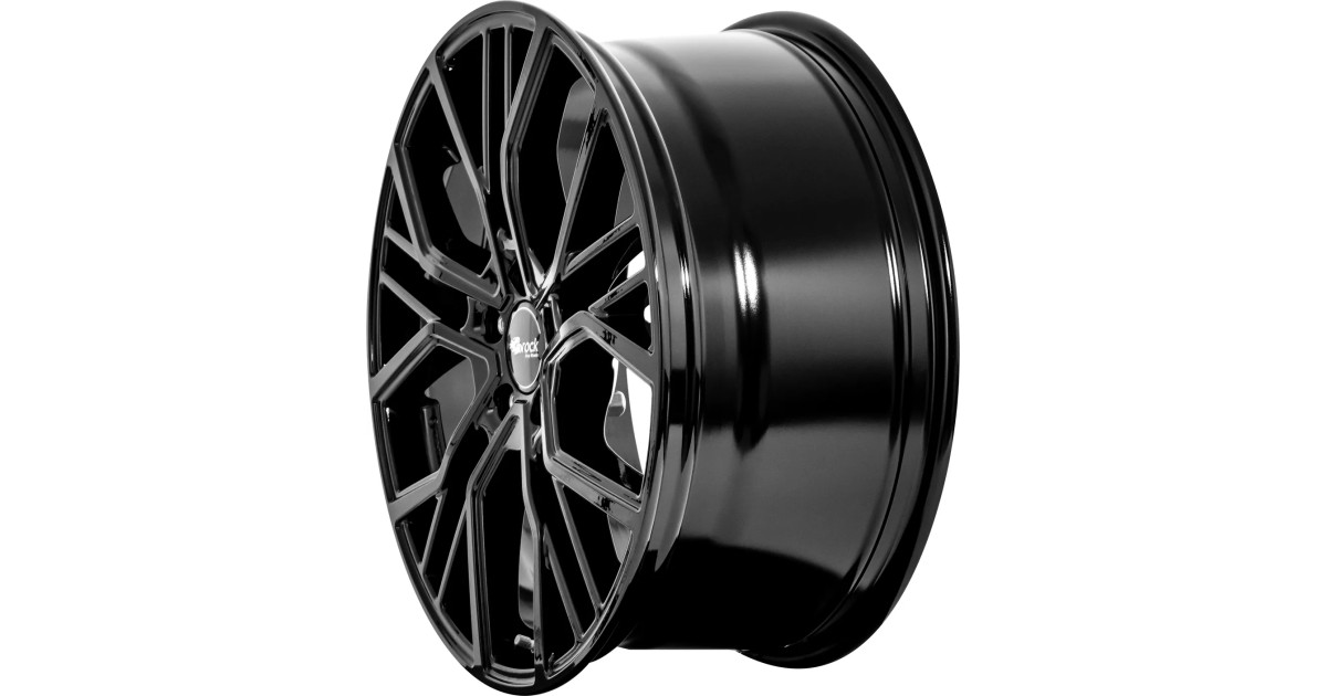 Jante Alu Brock B41 Noir laqué 8,5x20 5x127 ET50 , Alésage 71.6