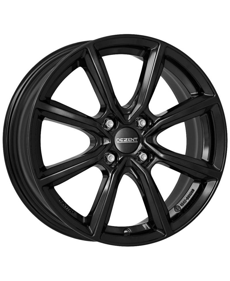 Jante Alu Dezent TN black 6,5x16 4x100 ET45 , Alésage 60.1