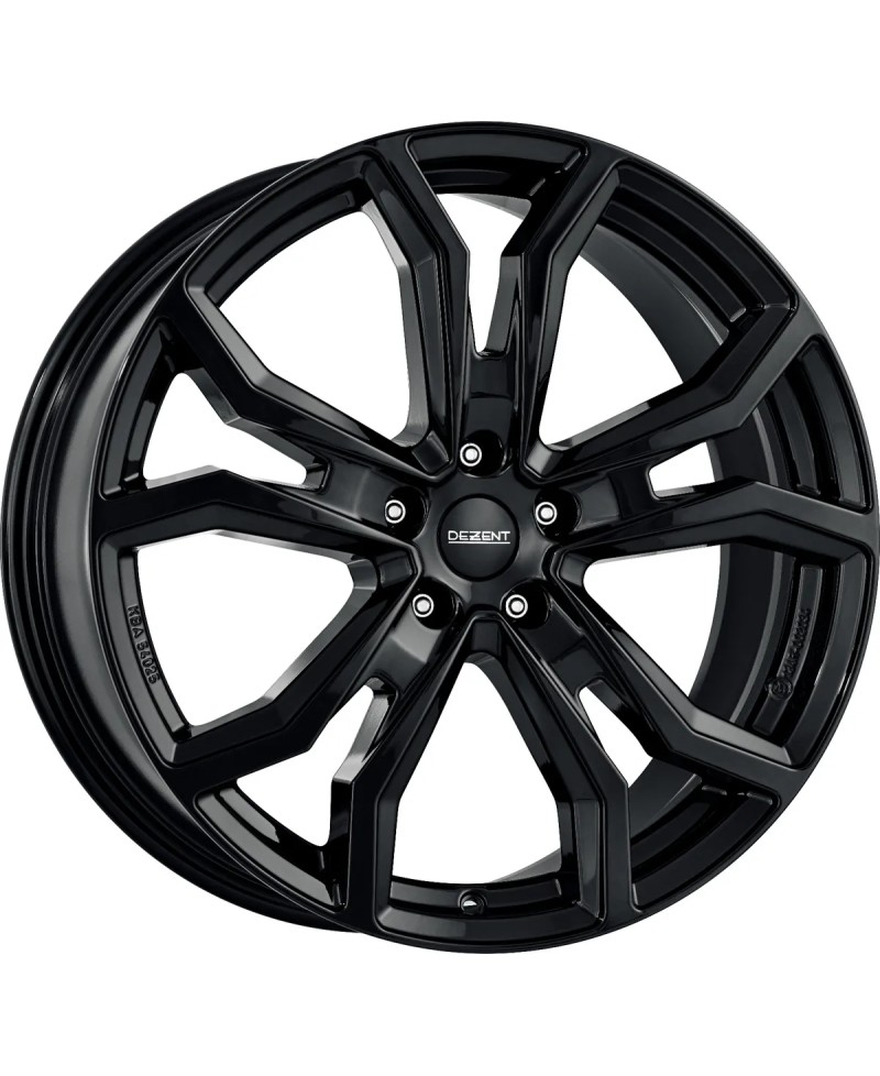 Jante Alu Dezent TV black  7x17 5x108 ET46 , Alésage 65.1