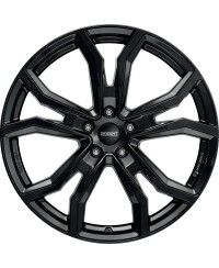 Jante Alu Dezent TV black  7x17 5x108 ET46 , Alésage 65.1