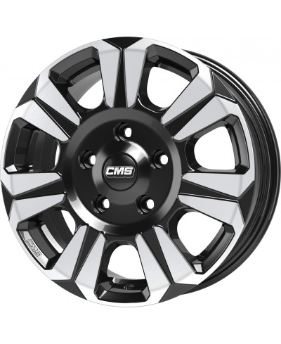 Jante ALU, CMS C31 Diamant Noir Brillant, 7.5X18 5/ 160 ET55, Alésage 65.1