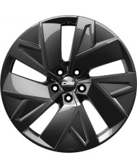 Jante ALU, CMS C32-AERO Noir Brillant, 7.5X18 5/ 108 ET49, Alésage 65.1