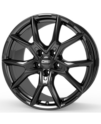 Jante ALU, CMS C33 Noir Brillant, 8X19 5/ 112 ET45, Alésage 66.6