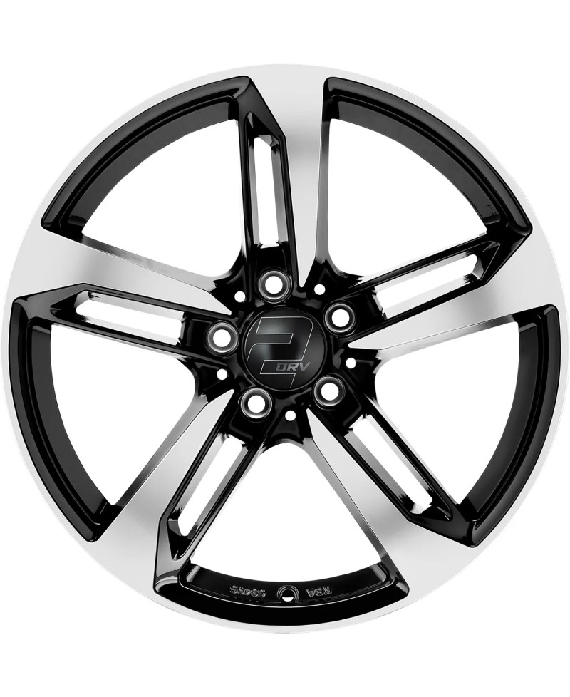 Jante ALU, Wheelworld - 2DRV WH36/ SP+  , Noir Face polie 8.5X19 5/ 112 ET30, Alésage 66.6