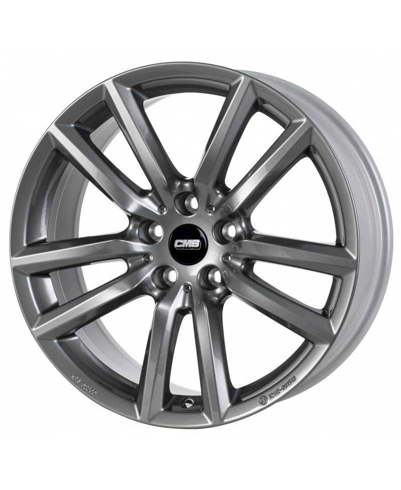 Jante ALU, CMS C27 Titane Brillant, 7.5X17 5/ 112 ET41, Alésage 57.1