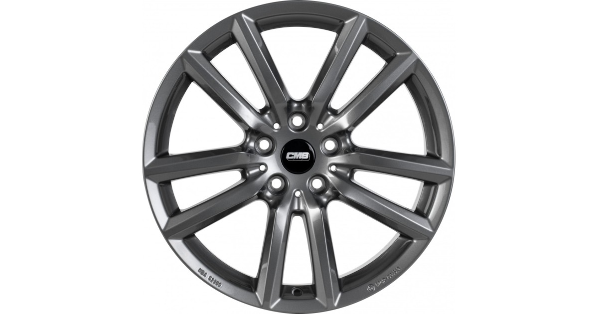 Jante ALU, CMS C27 Titane Brillant, 7X17 5/ 114.3 ET50, Alésage 67.1