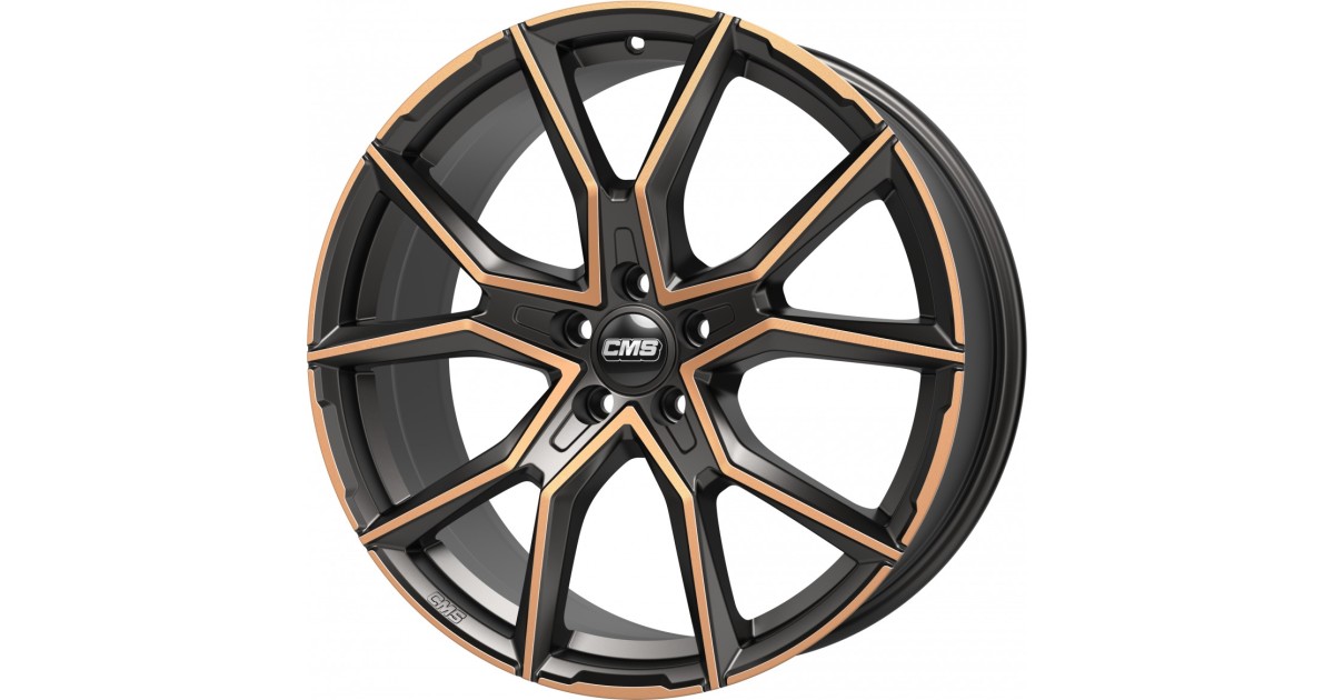 Jante ALU, CMS C33 Diamant Noir Cuivre, 8.5X20 5/ 112 ET40, Alésage 66.6