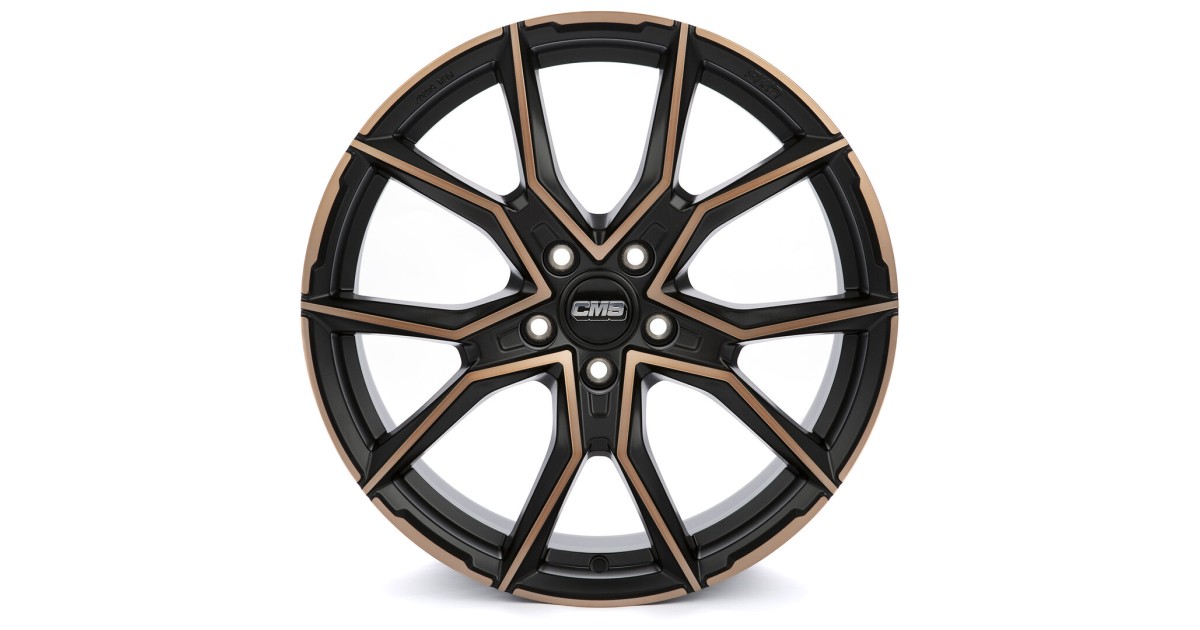 Jante ALU, CMS C33 Diamant Noir Cuivre, 8.5X20 5/ 112 ET40, Alésage 66.6