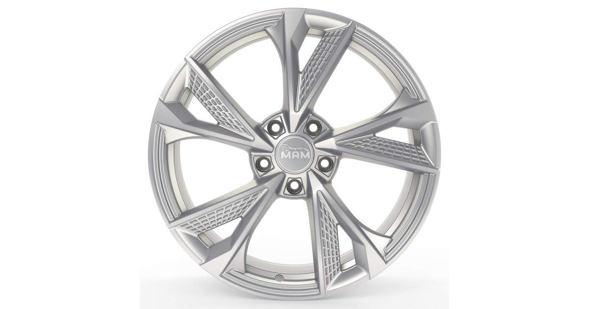 Jante ALU, MAM RS6 SILVER PAINTED 8.5x19 5/ 120 ET35, Alésage 72.6