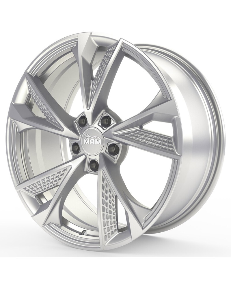 Jante ALU, MAM RS6 SILVER PAINTED 8x18 5/ 114.3 ET45, Alésage 72.6
