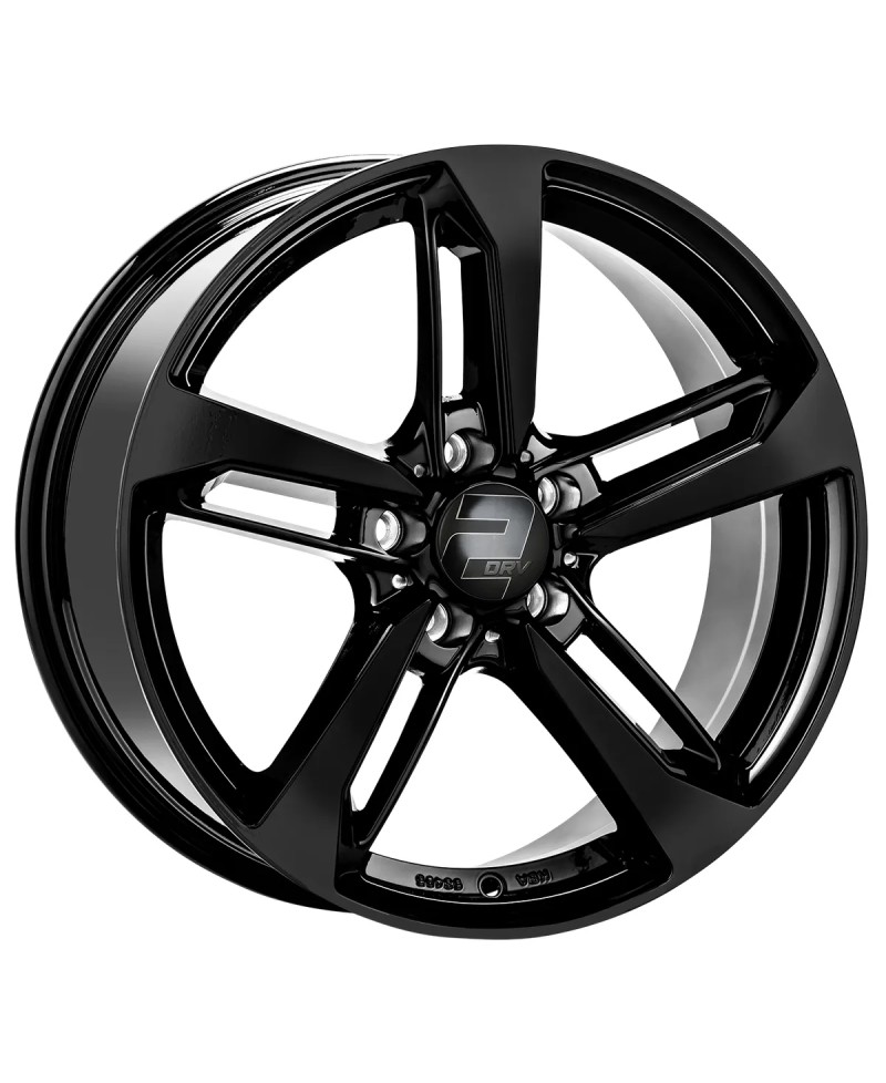 Jante ALU, Wheelworld - 2DRV WH36/ SW+ Noir brillant laqué  8.5X19 5/ 112 ET30, Alésage 66.6